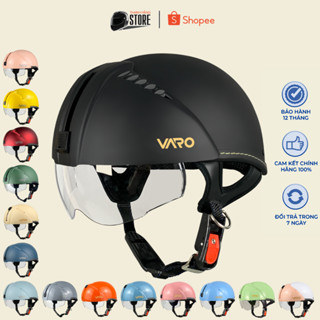 Mũ Bảo Hiểm Nửa Đầu Kính Âm Chống Chói Chống Tia Uv Cao Cấp