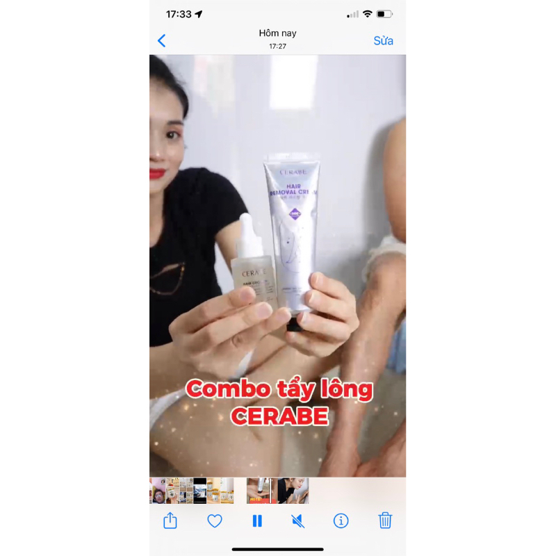 com bo triệt lông vĩnh viễn (lilylala)
