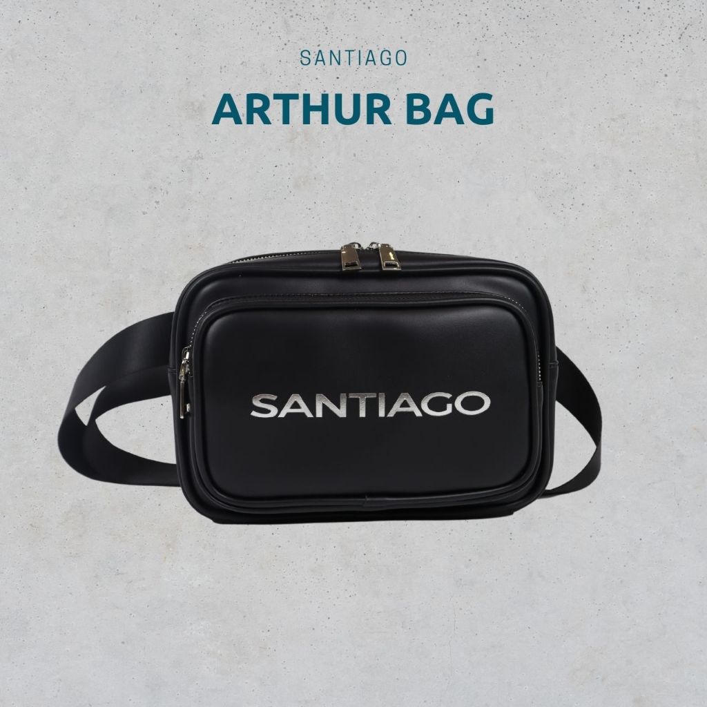 [SẢN PHẨM HẠN CHẾ-HÀNG QUÀ TẶNG] Túi đeo chéo da nam Santiago - Túi nam BARAS - Túi Sale