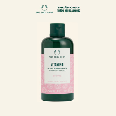 Nước Cân Bằng Dưỡng Ẩm Vitamin E Moisturising Toner 250ML The Body Shop