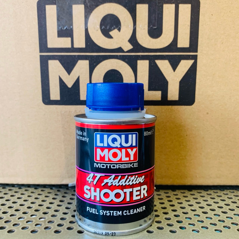 Phụ Gia Carbon Cleaner Làm Sạch Buồng Đốt Béc Phun - Liqui Moly 4T Additive SHOOTER FUEL SYSTEM CLEANER 7916 - 80ML