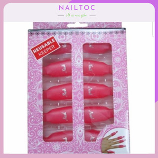 Kẹp tay ủ móng gel