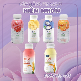 Nước uống sữa trái cây th true juice milk , nước gạo th true rice
