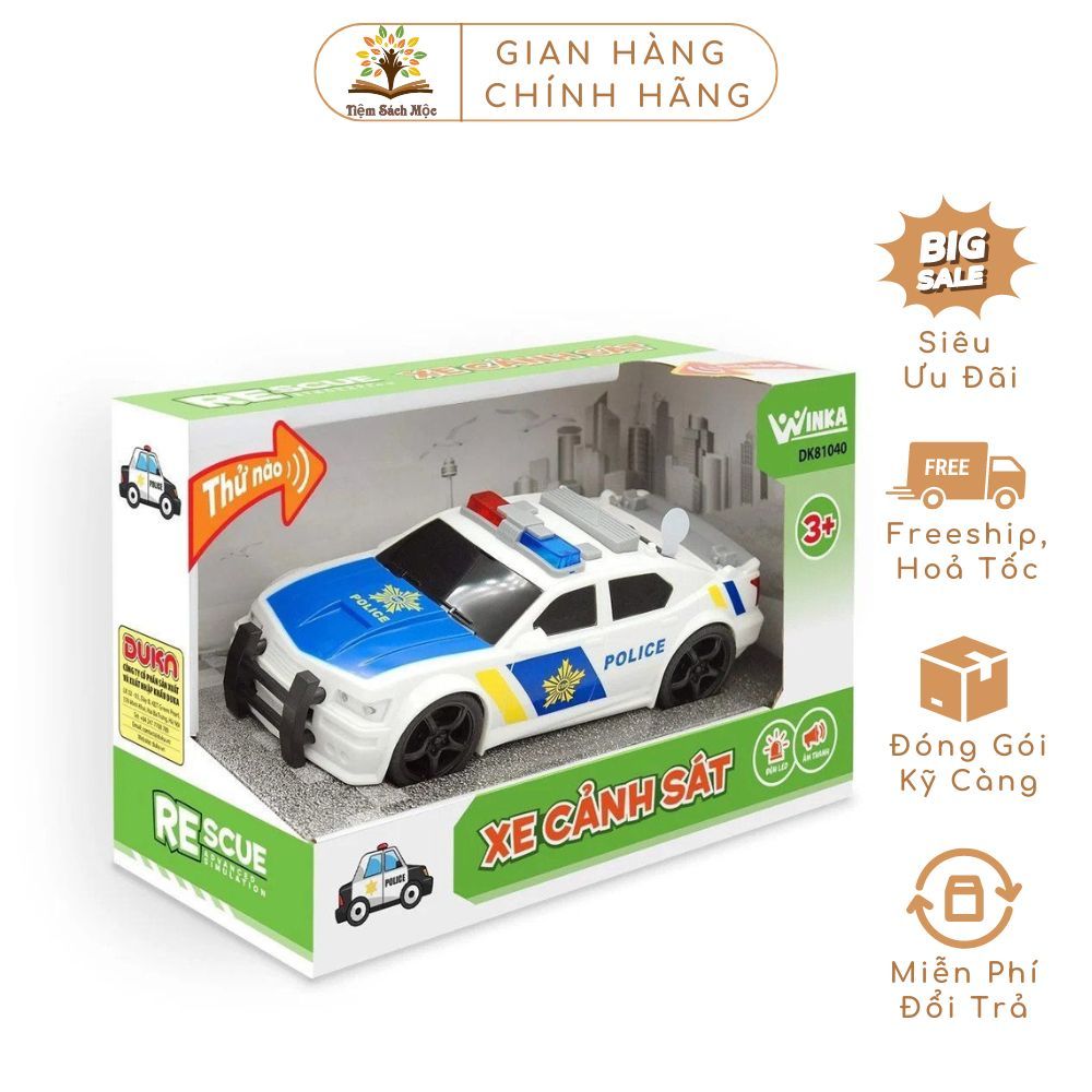 [TSM]Đồ Chơi DUKA: Xe cảnh sát DK 81040