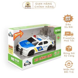 Đồ chơi duka: xe cảnh sát dk 81040