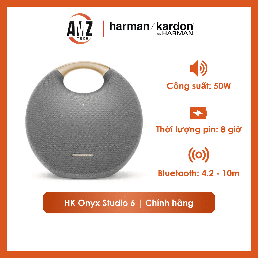 [CAM KẾT CHÍNH HÃNG] Loa di động không dây bluetooth Harman Kardon Onyx Studio 6