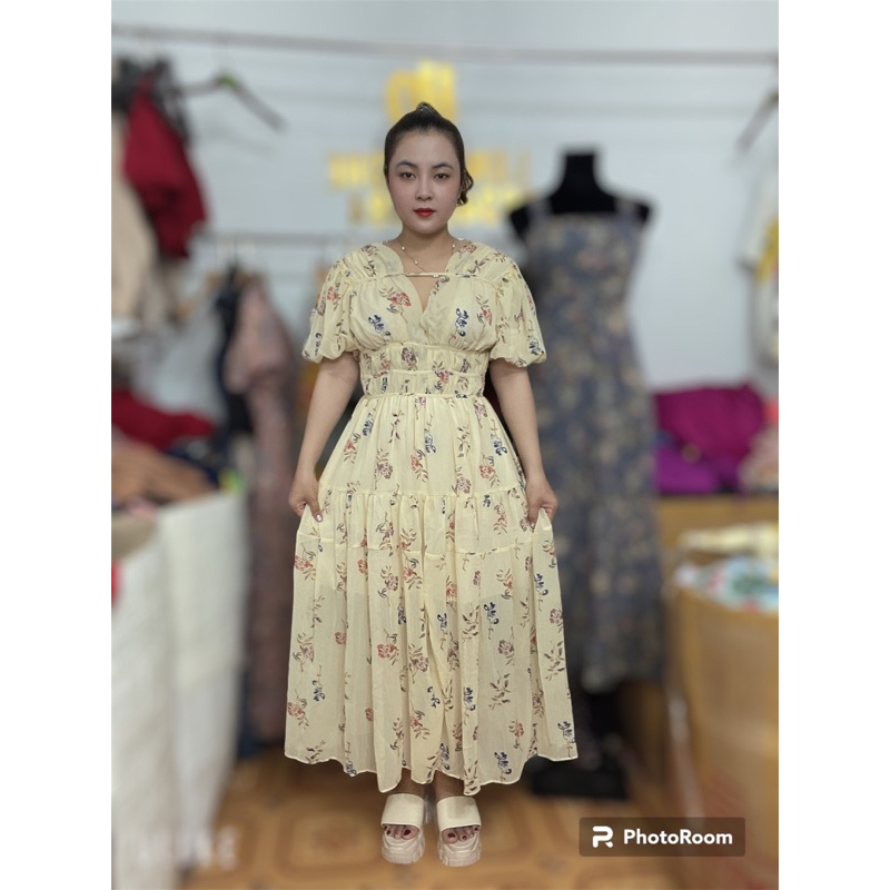 Đầm hoa xoè siêu cưng 149k