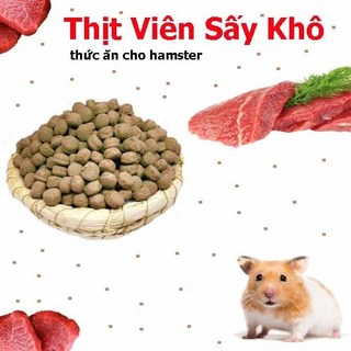 Thịt Viên Sấy Khô Bổ Sung Protein Cho Hamster-Rat-Đuôi Mập