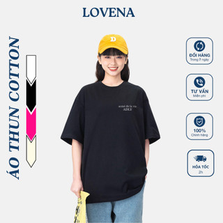 Áo Thun ADLV Unisex Form Rộng Tay Lỡ Chất Cotton 100% Mềm Mịn Thoáng Mát 2 chiều không phai Local Brand