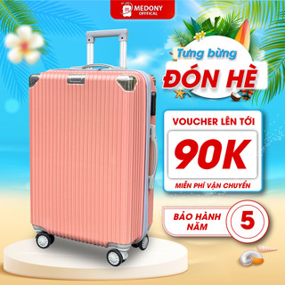Vali du lịch Medony TK07 vali kéo Cao Cấp Size 20/24 Bảo Hành 5 Năm