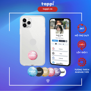 Sticker 1 chạm Tappi - Pinky - Sticker Cá Nhân Thông Minh