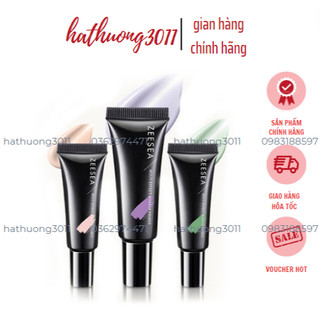 Kem Lót Trang Điểm ZEESEA 3 Màu Sắc Tùy Chọn Dưỡng Ẩm Làm Trắng Da Che Khuyết Điểm Kiềm Dầu