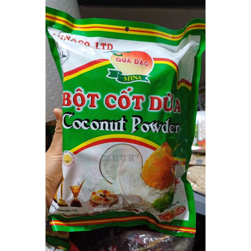 ( Sỉ túi 10 gói) Bột cốt dừa Minaco,Thành Phát