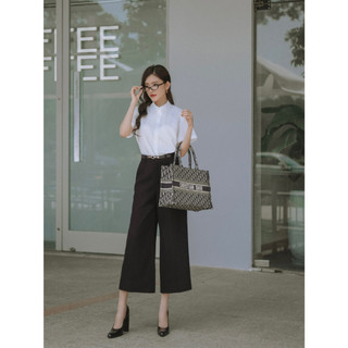 Quần suông ống đứng lỡ huong boutique hbq94