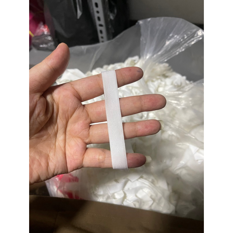 chun giấy mềm mại, chun kẹp may đồ chip (10m)