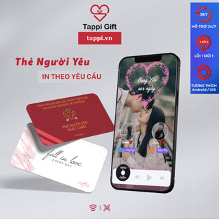 [IN THEO YÊU CẦU] Thẻ Người Yêu NGIU ,Thẻ Đếm Ngày Yêu | Quà Tặng người yêu độc đáo