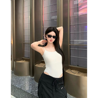 Bodysuit 2 dây hở lưng(sẵn đen )