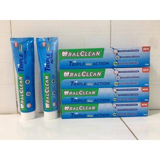 Kem đánh răng OralClean Triple Action 150 gr