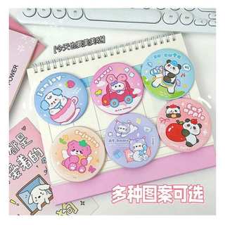 Gương cầm tay mini mẫu gấu cute ngẫu nhiên hình