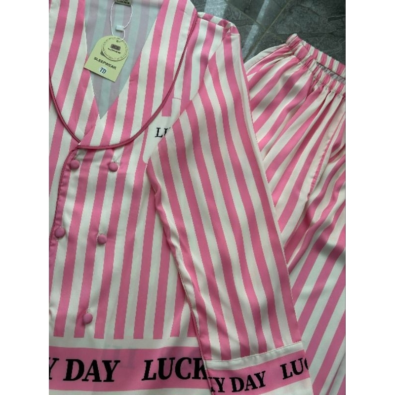 pijama cổ sam 2CE - lụa mịn tơ tằm cao cấp