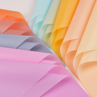 Giấy gói hoa ❤️ bóng mờ trơn một màu❤️ 58*58 cm không thấm nước