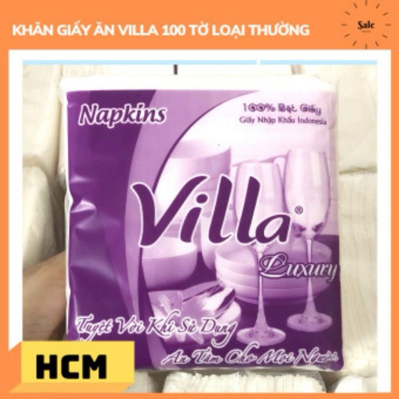 GIẤY VUÔNG VILLA TÍM 100 TỜ