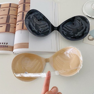 ÁO BRA DÁN NÂNG NGỰC SILICON CÀI TRƯỚC KHÔNG GỌNG HÌNH BÀN TAY P29 HẺM - STYLE