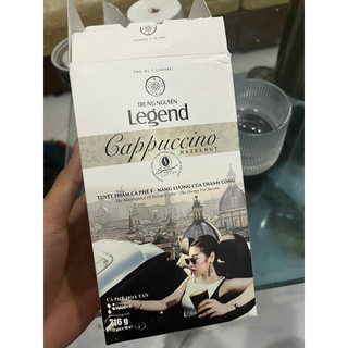 Cà Phê Trung Nguyên Legend Cappuccino Hazelnut/ mocha/ coconut hộp 216g