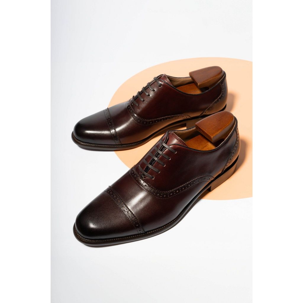 GIÀY DA NAM ADAM STORE MẬN BUỘC DÂY GTX017M