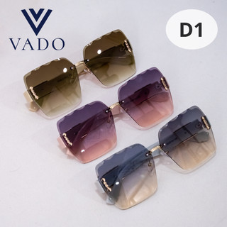 Kính thời trang nữ cao cấp vado, mắt kính mát đi chơi, đi biển, du lịch, chống tia uv mã d1