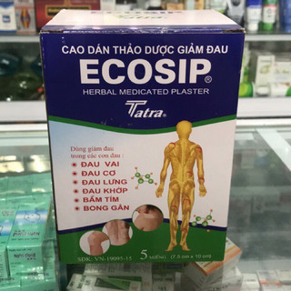 Cao dán thảo dược ecosip