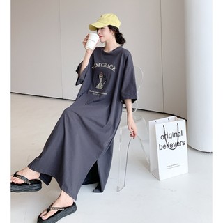 Váy Đầm Suông Xinh A3071 CÓ SẴN GIAO LUÔN (dài 113cm)