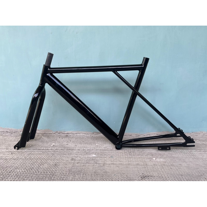(Che mối hàn) Khung Xe đạp Fixed gear - Size 52