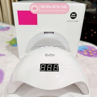 Máy hơ gel sun 5 uv/led tem xanh 48w 24 bóng đèn - máy hơ mini dành cho học viên thực hành truongdungnail