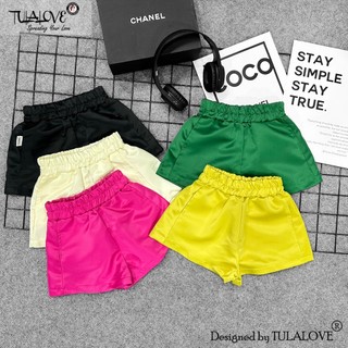 Quần Sooc Phồng Cho Bé Gái TulaLove Vải Taffta, Quần Short Bé Gái Tulalove