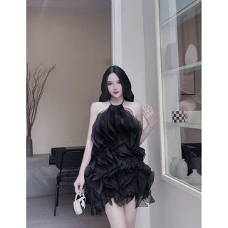 Đầm yếm tơ bèo