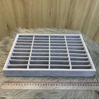 Khay 40 ô đựng vòng ngọc, khay trang trí, trưng bày trang sức dành cho cửa hàng, cá nhân