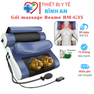 Máy massage lưng cổ vai gáy, gối massage hống ngoại beame bm-g35