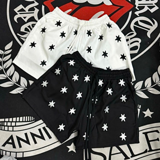 Quần Short Vải cotton Lạnh in pet 5D Ngôi Sao Stresmama Vải Dày Dặn, Hình In Bền Bỉ Cao Cấp nam nữ hottrend
