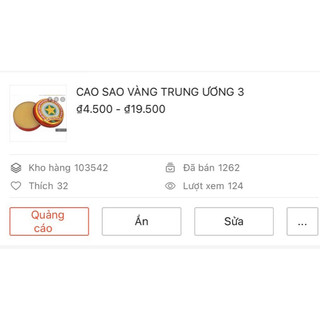 CAO SAO VÀNG 3g 10g