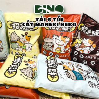 [TẢI 6 TÚI] Cát Nhật Maneki Neko Cho Mèo - Cát Vệ Sinh Cho Mèo 5L