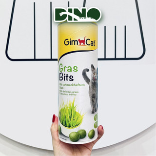 Viên cỏ mèo gimcat gras bits tiêu búi lông, hỗ trợ tiêu hóa, bổ sung chất xơ nhập khẩu từ đức