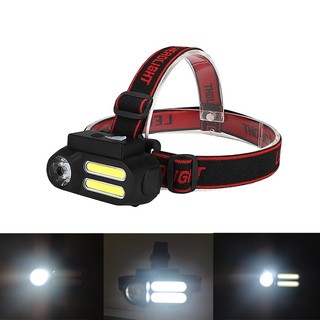 Đèn pin đội đầu 2 dài Led(tặng kèm pin 18650) - Sự lựa chọn tuyệt vời cho việc chiếu sáng.
