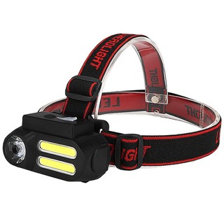 Đèn pin đội đầu 2 dài Led(tặng kèm pin 18650) - Sự lựa chọn tuyệt vời cho việc chiếu sáng cầm chắc chắn.