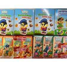 Lốc 4 Hôp Sữa Kun Socola Lúa Mạch/ Cam Có Thạch 170ml