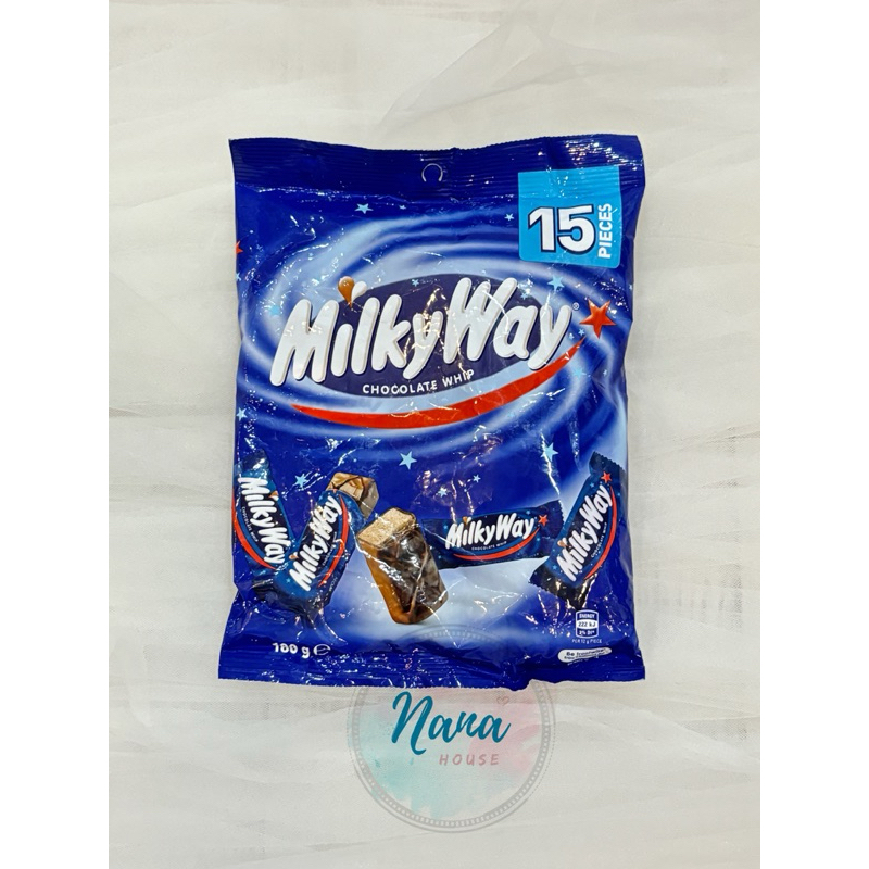 🍫Kẹo socola Chocolate Milky Way 15pcs 180g - bill hàng air ✈️ từ Úc về