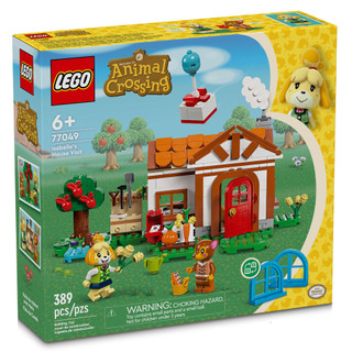 [HAPPY BRICKS] LEGO ANIMAL CROSSING 77049 - THĂM NHÀ CỦA ISABELLE