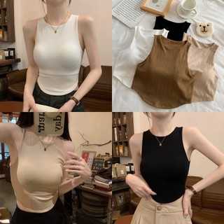 Áo bra 3 lỗ croptop cao cấp thun mát mẫu mới có đệm nâng ngực thời trang 8853