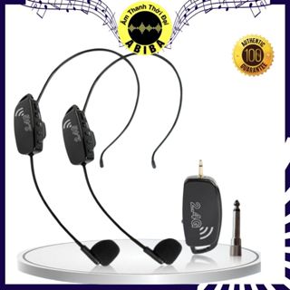 Micro không dây cài tai trợ giảng cao cấp lọc âm và chống nhiễu sóng hiệu quả W04