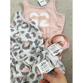 Bộ Jumsuit rút eo bé gái